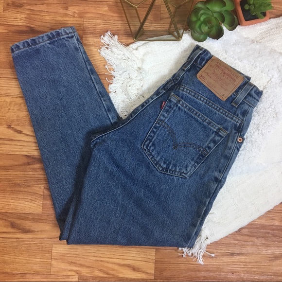 Levi's Denim - Vintage Levi’s Jeans 550 High-Waisted Tapered Leg